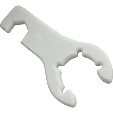 Clé à gaz portable, outil de camping et de barbecue - blanche (1/5)