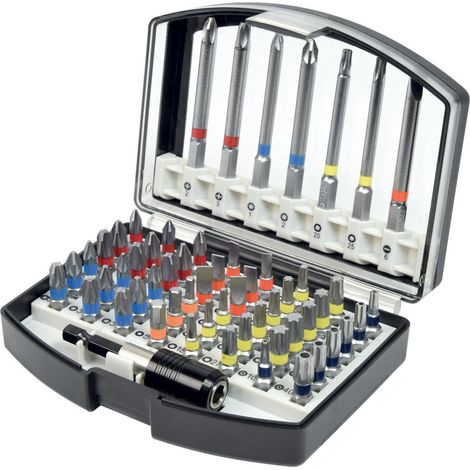 Coffret 55 embouts de vissage pro