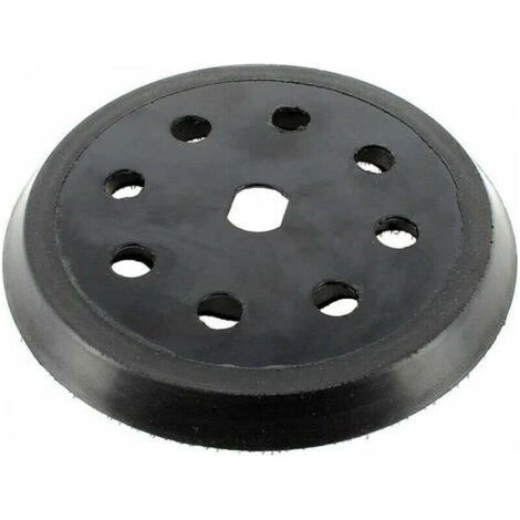 Plateau de ponçage avec velcro 125 mm - Pour ponceuse excentrique Black & Decker KA190 S E, BD190 S E, SPEC375, 797157-01 (1/3)