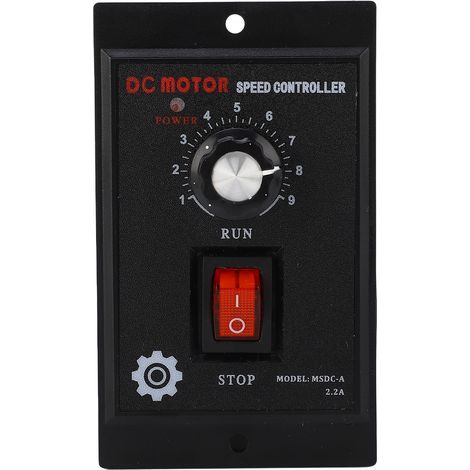 Drehzahlregler für Gleichstrommotoren, 110 V AC Eingang, 110 V DC Ausgang, Motorregler-Steuerschalter, 400 W (1/5)