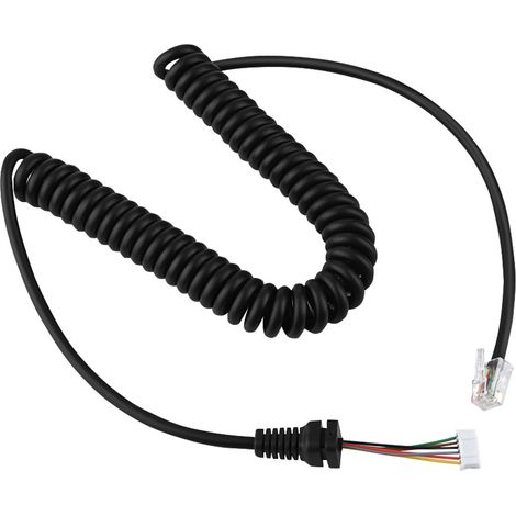 Câble Microphone Main pour Autoradio YAESU MH-48A6J - Remplacement Ligne Micro (1/5)