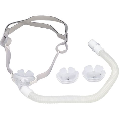 Masque Nasal Ventilateur Silicone Réglable et Respirant pour Usage Domestique (1/5)