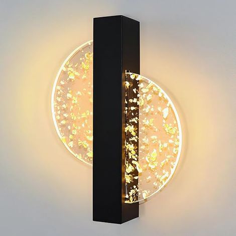 LED Wall Light Black (1/5)