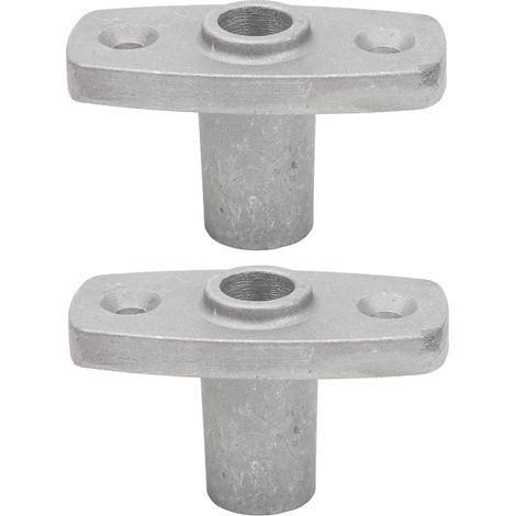 2 Pièces Support de Drosse de Banc Top Monté 1/2 Pouce Robuste Fiable Porte-Aviron Universel pour Bateaux (1/5)
