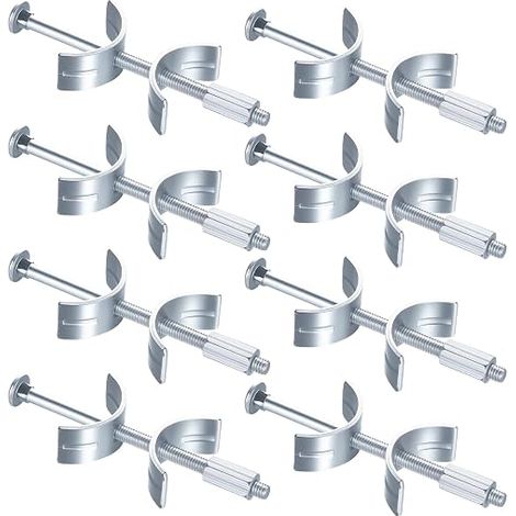 Connecteurs M6x100mm pour Plans de Travail avec Rondelles Demi-Lune (1/5)