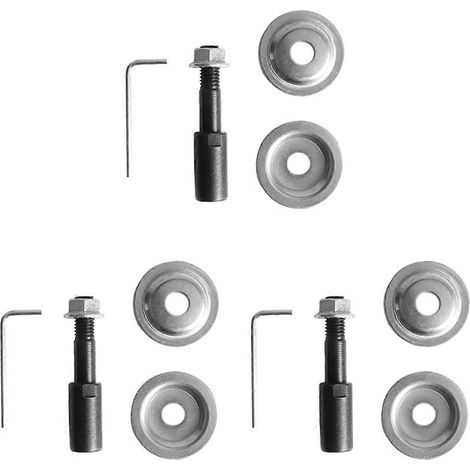 jeux d'arbres de connexion pour meules de polissage et de meulage de moteurs 775, tiges de 8 mm (1/5)
