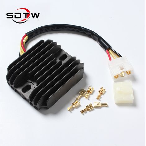 Voltage regulator suitable for Suzuki GSXR and Hayabusa GSX 1300 motorcycle rectifiers (1/5)