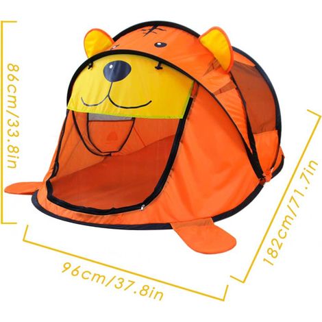 Tente Enfant Dinosaure Intérieur Et Extérieur Fun Playhouse Avec Thème Little Tigerpour Âge 3 4 5 6 7… (1/5)