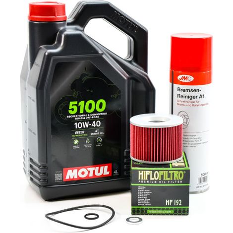 Kit Entretien Vidange Standard pour TRIUMPH Daytona 1000 de 1993 - MOTUL 5100 10W40 4L
