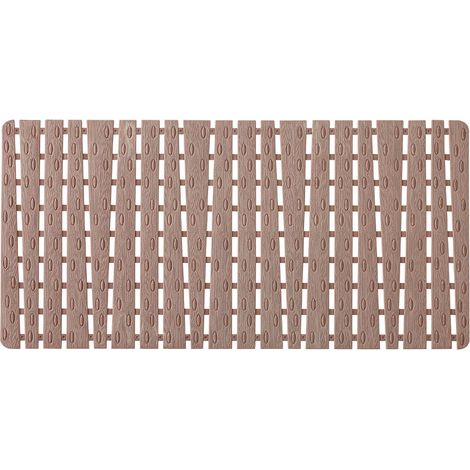Pedana Doccia Antiscivolo 40 x 80 Tortora in Plastica (1/3)
