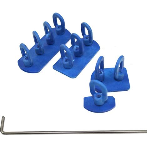 Kit d'outils de débosselage avec bâtons en L pour réparation de dommages corporels de voiture professionnel avec tiges d'extraction de réflecteur très résistantes (1/5)