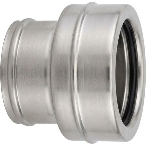 MAKA Raccordo Caldaia Canna Fumaria Doppia Parete 50 Inox Ø 80 mm (esterno 180) (1/5)