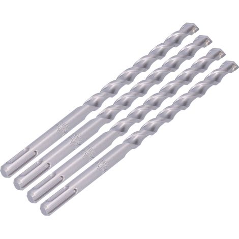 4-teiliges Hammerbohrer-Set, robust, langlebig, effizient, praktisch, Rundschaftbohrer 12 x 200 mm (1/5)