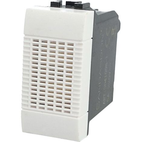 Suoneria A Bronzo 6A 220V Bianco Compatibile Bticino Living (1/3)