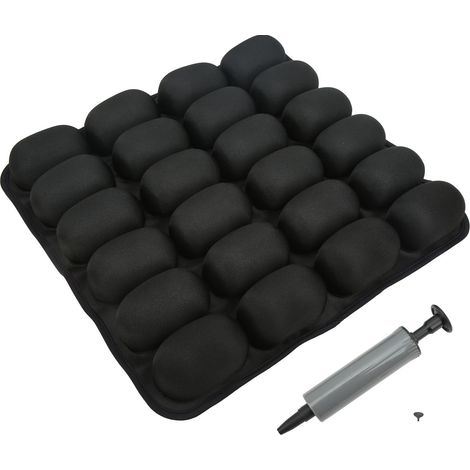 Coussin Gonflable 3D Doux Confort Anti-Pression pour Fauteuil Roulant et Siège Auto (1/5)