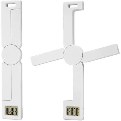 Balance de Cuisine Murale Pliable, 2g-5000g Mini Balance Portable Numérique avec Écran LCD, 5 Unités pour les Voyages et Camping, Contrôle des Calories Alimentaires (1/5)