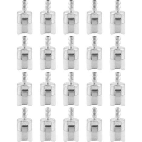 20 Pièces Filtres à Carburant pour Tondeuse 3/16 Pouces Compatible avec Modèles 13120519831 13120530830- (1/3)