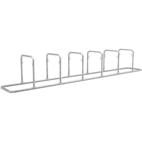 BRB Fahrradanlehnsystem, Fahrradständer mit Einstellplatz für 12 Fahrräder, L 5570 mm, verzinkt (1/2)
