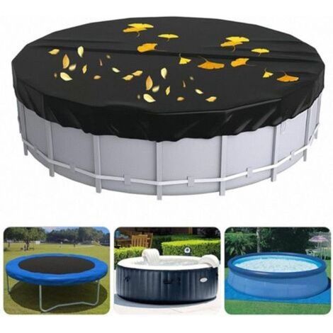 Housse ronde pour piscine gonflable pour chien – Protection anti-poussière et UV pour utilisation extérieure (balcon, jardin, parc) – Adaptée aux adultes et aux enfants (1/5)