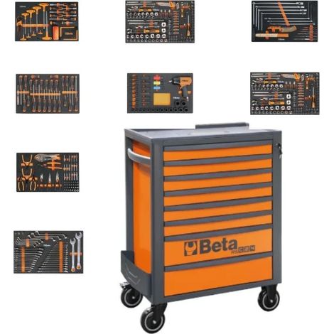 Beta 2400 RSC24/8-7M VA Cassettiera mobile 8 cassetti con assortimento 445 Pz. (1/5)