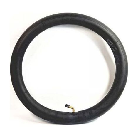 Cámara de aire de 16 pulgadas para bicicletas y patinetes eléctricos, con válvula de goma angular, tamaño 16 × 2,125 (54-305) (1/4)