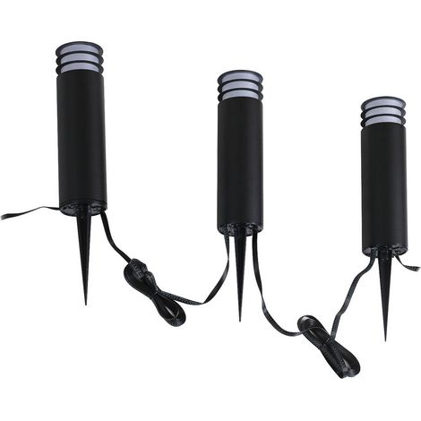Lindby 'Kaelo' en Negro de Plástico