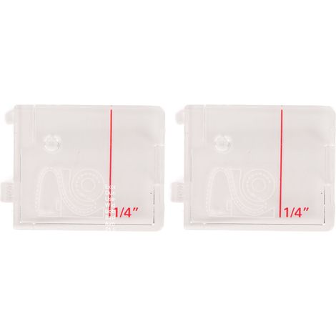Stück Spulenabdeckungsplatten für hochbelastbare, transparente ABS-Nähmaschinen mit hoher Präzision als Ersatzteil (1/5)