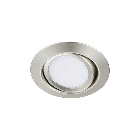 Foco Empotrable Led 5w Orientable Ø8 cm Rila Niquel Trio Iluminación (1/4)