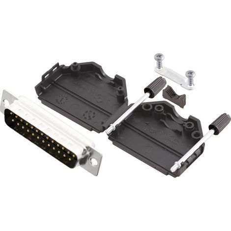 MH Connectors MHDPPK25-DB25P-K D-SUB Stiftleisten-Set 180 ° Polzahl: 25 Lötkelch 1 St.