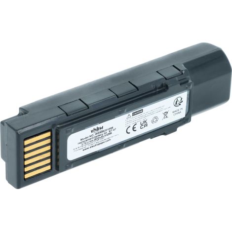 vhbw Akku Ersatz für Datalogic TW18050652, 128004721, BT-47, RBP-GM45 für Barcodescanner POS (2600 mAh, 3,7 V, Li-Ion)