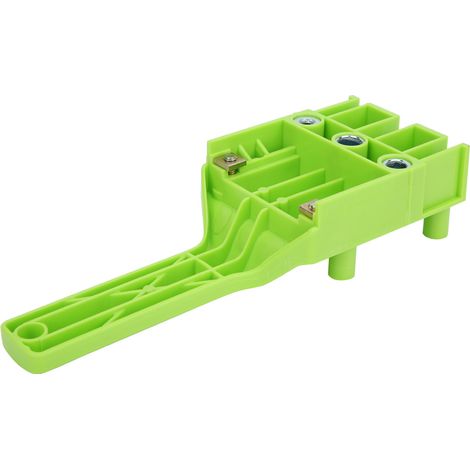 41-teiliges Set für die Holzbearbeitung, gerader Locher, 6-10 mm ABS-Kunststoff-Handlocher für Holzplatten, Positionierer für die Holzbearbeitung. (1/5)