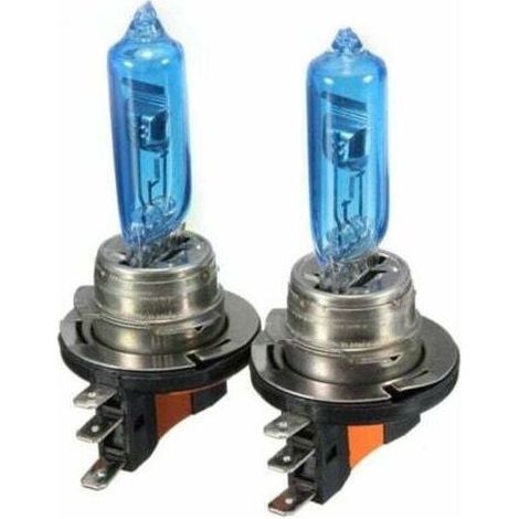 Ampoules HID H15 55W Blanches pour Feux Avant et DRL - Lot de 2 (1/4)
