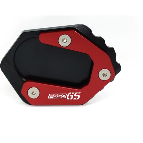 (RD F850GS) Compatible avec les motos BMW F 850 GS, F850GS, F750GS et F850 GS (2018-2022) : béquille latérale CNC, plaque d'extension et coussinet Maxpower. (1/4)
