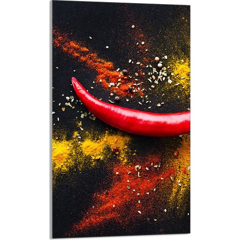 TABLA DE CORTAR DE VIDRIO 30x52 Chili (1/5)