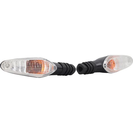 Clignotant Moto 12V Orange Rouge Haute Luminosité Indicateur Ampoule de Remplacement DUCATI Monster Streetfighter Transparent (1/5)
