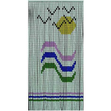 Cortina de Pared de Verano PVC 120X230 F 44 Vigas 01044