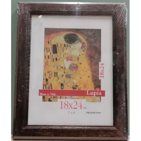 LUPIA - CORNICE IN ARTE POVERA NOCE 18X24CM