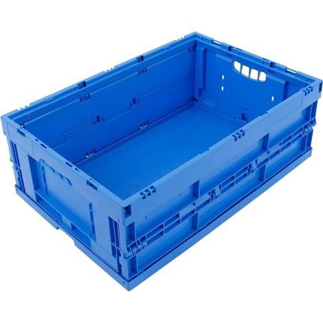 PROVOST - Bac pliable Provost en polypropylène bleu - 60 x 40 x 22 cm (1/3)