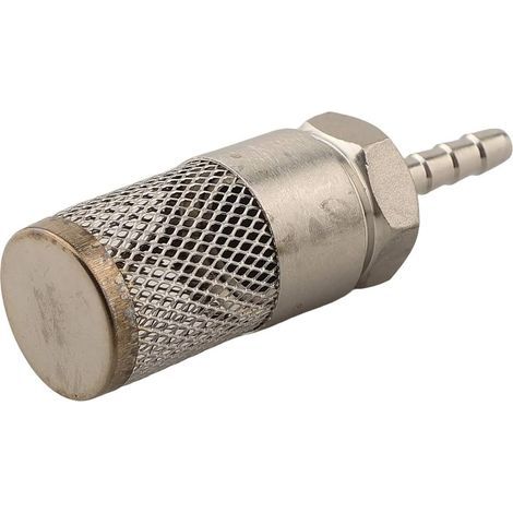 Heavy-duty 304 stainless steel hose filter with fine mesh screen for garden irrigation and aquarium use in sizes from 6 mm to 18 mm (6 mm) (1/5)