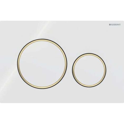 For GEBERIT DUOFIX Sigma 20 WC control plate – boron glossy (1/3)