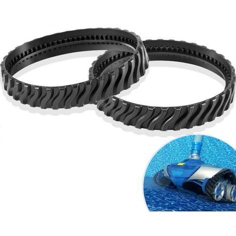 Cingoli adattabili Ulisem 2 per Zodiac MX6 MX8 MX9, pneumatici per robot pulitore per piscine Baracuda R0526100 (1/4)