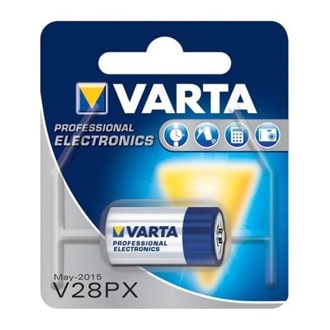 Pile Varta Silver V28px / 4sr44 6.2v (EMBALLAGE 1 Unit)  Ø13x25,2mm (1/3)