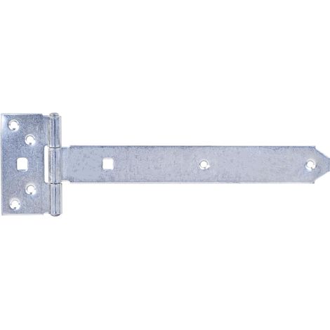Croix de suspension avec tige sertie électro-galvanisé passivé à couche épaisse penture 242 x 34 mm charnière 90 x 45 mm kit de 10