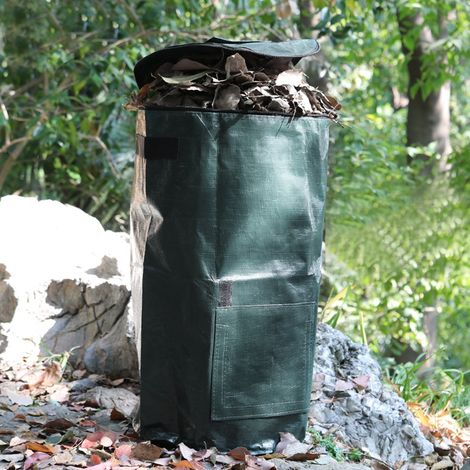 Multifunktionaler Gartenabfallsack, Kompostbeutel, Pflanzsack, Küchenabfallsack 45 x 80 cm (1/5)