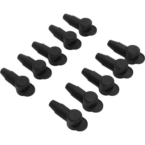 10 Silikon-Batteriepol-Schutzkappen, vielseitig, einfach zu verwenden, sicherere Spitzen für Lichtmaschinenstarter. (1/5)