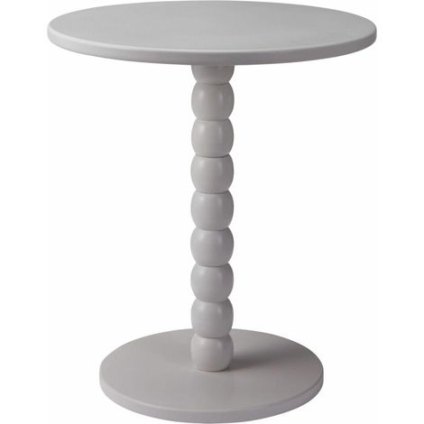 Tavolino decorativo bianco 35xh40 cm (1/3)