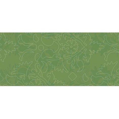 Papier peint panoramique salon fleuri géométrique Tapisserie panoramique cuisine verte motif fleur Papier peint panoramique vert pour couloir (1/3)