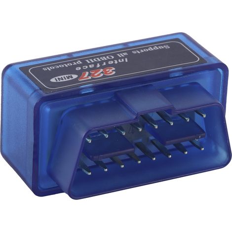 Lecteur de code défaut OBD2 Bluetooth, adaptateur scanner de diagnostic auto, outil de détection d'erreurs, interface sans fil pour véhicule, lecteur de codes moteur. (1/5)