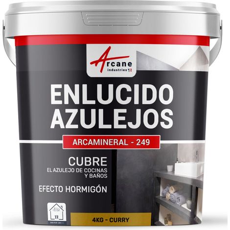 Enlucido para azulejos de baño y cocina, en suelos y paredes - ARCAMINERAL