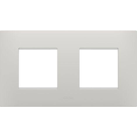 PLAQUE EGO 2+2P H ARGILE GEWISS GW16023CY
